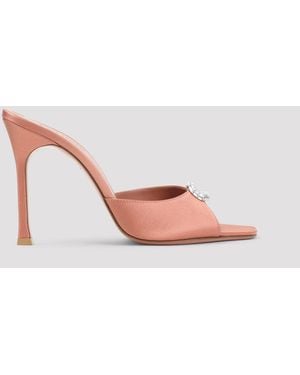 AMINA MUADDI Mini Camelia Slipper - Pink