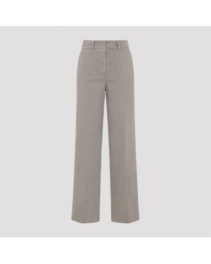 Peserico Wide Pants - Gray