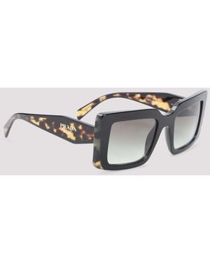 Prada Acetate Sunglasses - Metallic