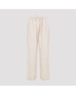 Studio Nicholson Wide Leg Nude & Neutrals - Natural