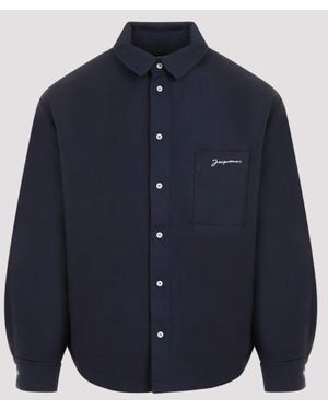Jacquemus Padded Overshirt For - Blue