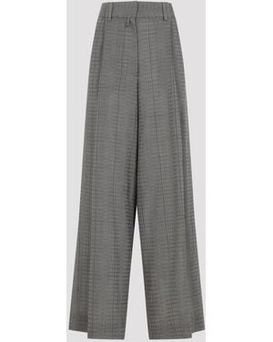 Dries Van Noten Wide Pants - Gray