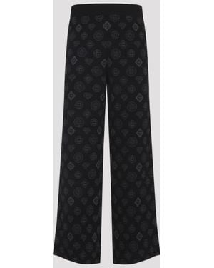 CASABLANCA City Jacquard Pants - Black