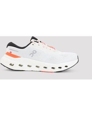 On Shoes Cloudrunner 3 Running Sneakers - White