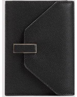 Valextra Iside Wallet - Black