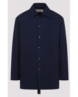 Mordecai Pocket Collar Shirt - Blue