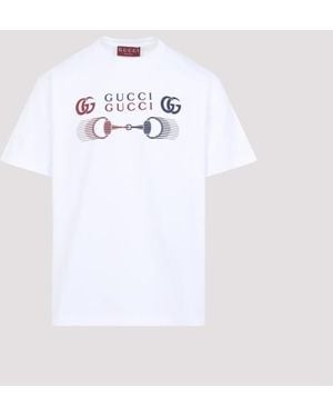 Gucci Short Sleeves T-Shirt - White