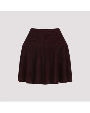 Alaïa Skirt - Purple