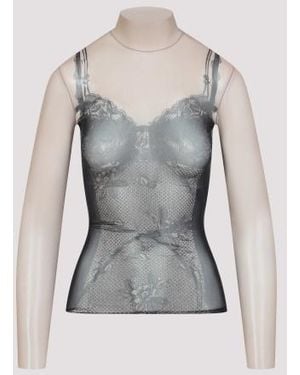 Balenciaga Mesh Top - Gray