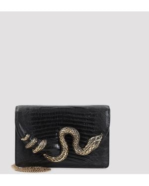 Roberto Cavalli Shoulder Bag - Black