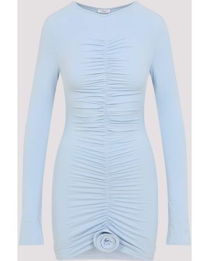 LaRevêche Sky Lillibet Mini Dress - Blue