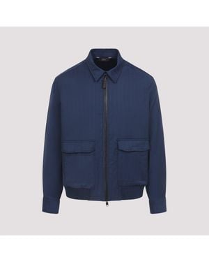 Brioni Wool Jacket - Blue