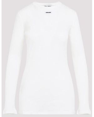 Miu Miu Cotton Mini Dress - White