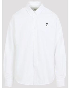 Ami Paris Classic Fit Shirt - White