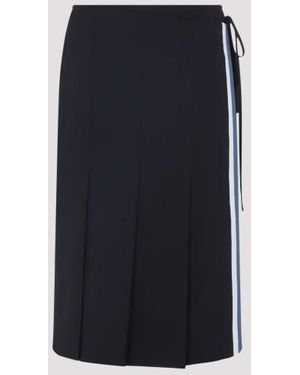 マルニ Marni Virgin Wool Midi Skirt Marni virgin-wool Midi Skirt | Black | FARFETCH
