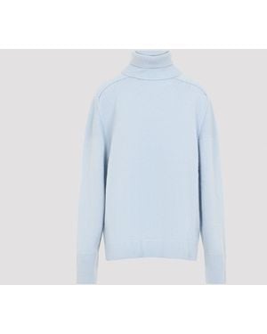 Carven Roll Neck Sweater - Blue