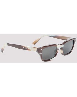 Marni Floosa Acetate Sunglasses - White