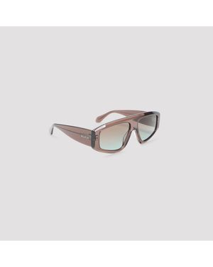 Alaïa Acetate Sunglasses - Brown