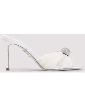 Aquazzura Mystery Mule 85 - White