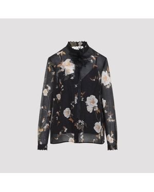 Zimmermann Ascent Embellished Body Shirt - Black