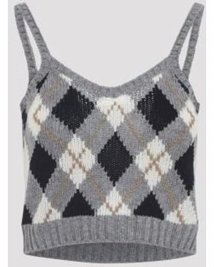 Prada Tank Top - Gray