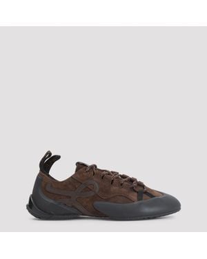 Loewe Grip Sneakers - Brown