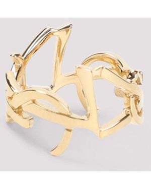 Saint Laurent Cassandre Ring - Metallic