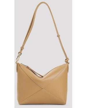 Loewe Puzzle Fold Pouch Unica - Natural