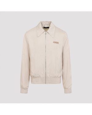 Amiri Striped Jacket - Natural