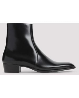 Saint Laurent Roman Boot - Black