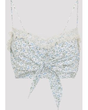 Ermanno Scervino Silk Top - White