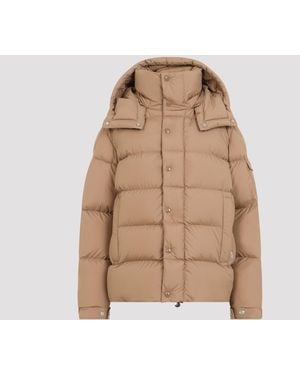 Moncler Feather-Down Maya Jacket - Natural