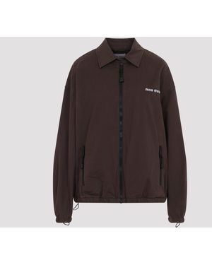 Miu Miu Jackets - Brown
