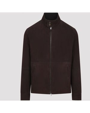 Canali Outerwear Jacket - Black
