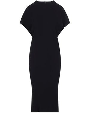 Co. Twisted Jersey Dress - Blue