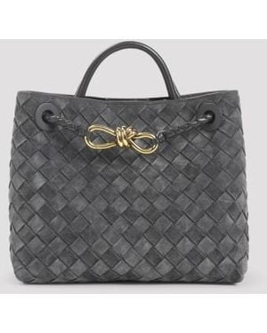 Bottega Veneta Andiamo Small Handbag Unica - Gray