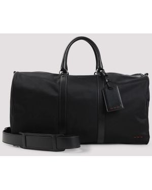 Kiton Polyamide Luggage Bag - Black