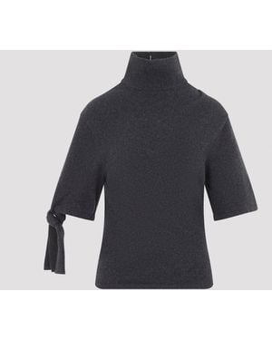 Jacquemus Dark Fiocco Sweater - Blue