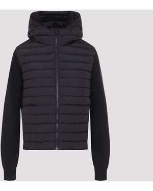 Canada Goose Hybridge Hayes Full-Zip Wool Hoodie - Blue