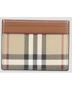 Burberry Sandon Credit Card Case - Brown