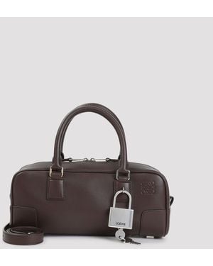 Loewe Amazona 23 Cropped Bag - Brown