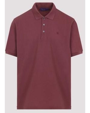 Ralph Lauren Raph Auren Purpe Abe Cotton Poo - Red