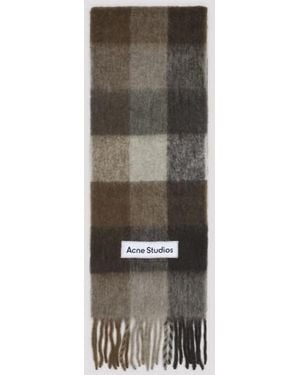 Acne Studios Alpaca Scarf - Brown