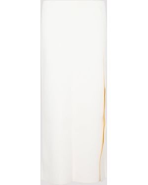 Jil Sander Elegant Viscose Skirt - White