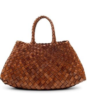 Dragon Diffusion Santa Croce Small Shoulder Bag - Brown