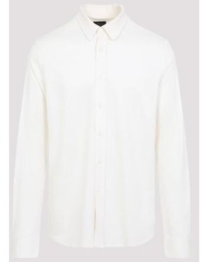 Brioni Silk Shirt - White