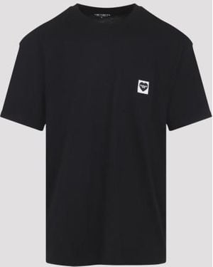 Carhartt Short Sleeves Pocket Heart T-Shirt - Black