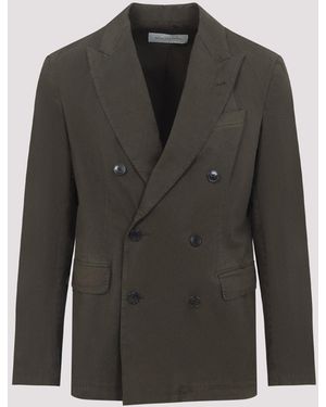 Dries Van Noten Balto Cotton Jacket - Gray