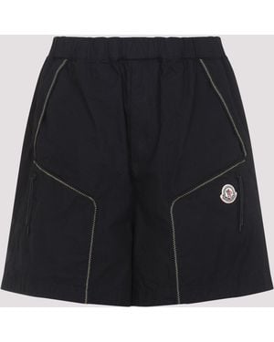 Moncler Cotton Bermuda - Black