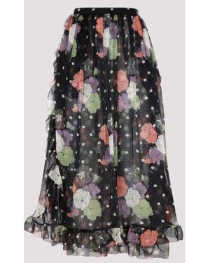 Etro Silk Skirt - Black